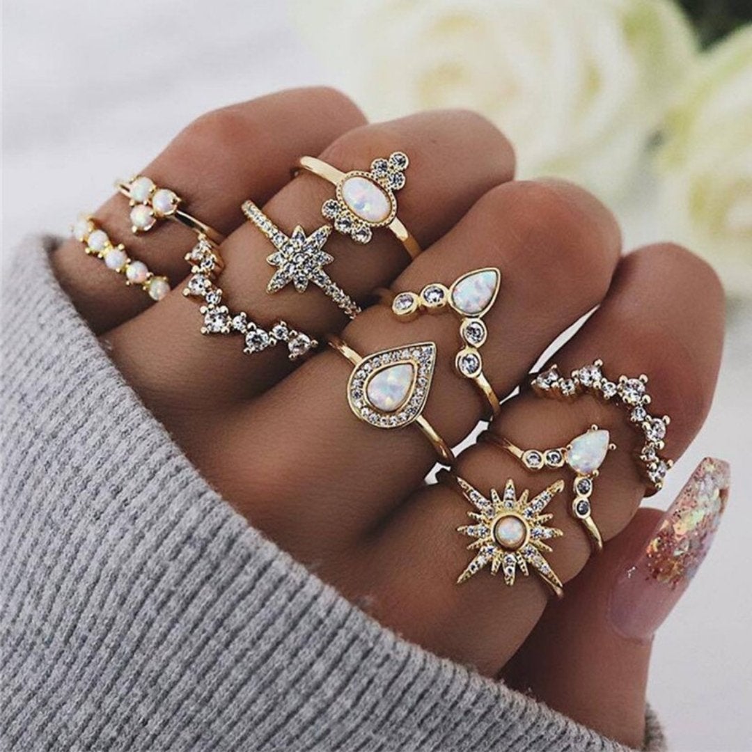 Exclusive Set of 8 to 12 Premium Rings