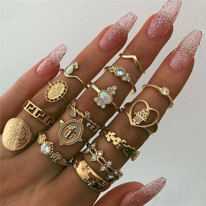 Unike Premium Pack of 8 to 12 Rings