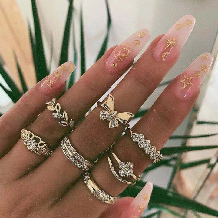 Unike Premium Pack of 8 to 12 Rings