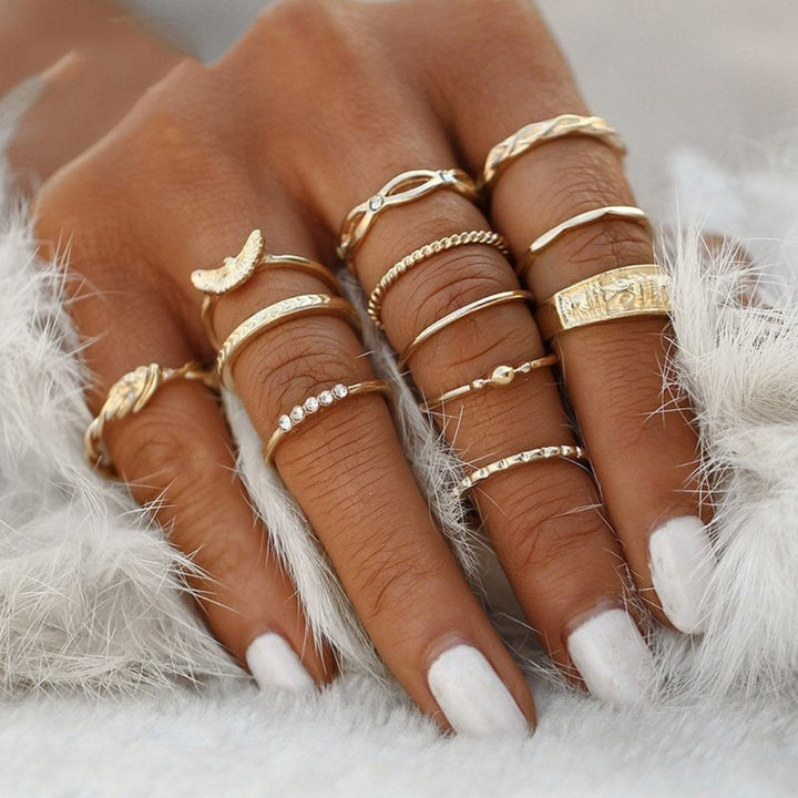 Unike Premium Pack of 8 to 12 Rings