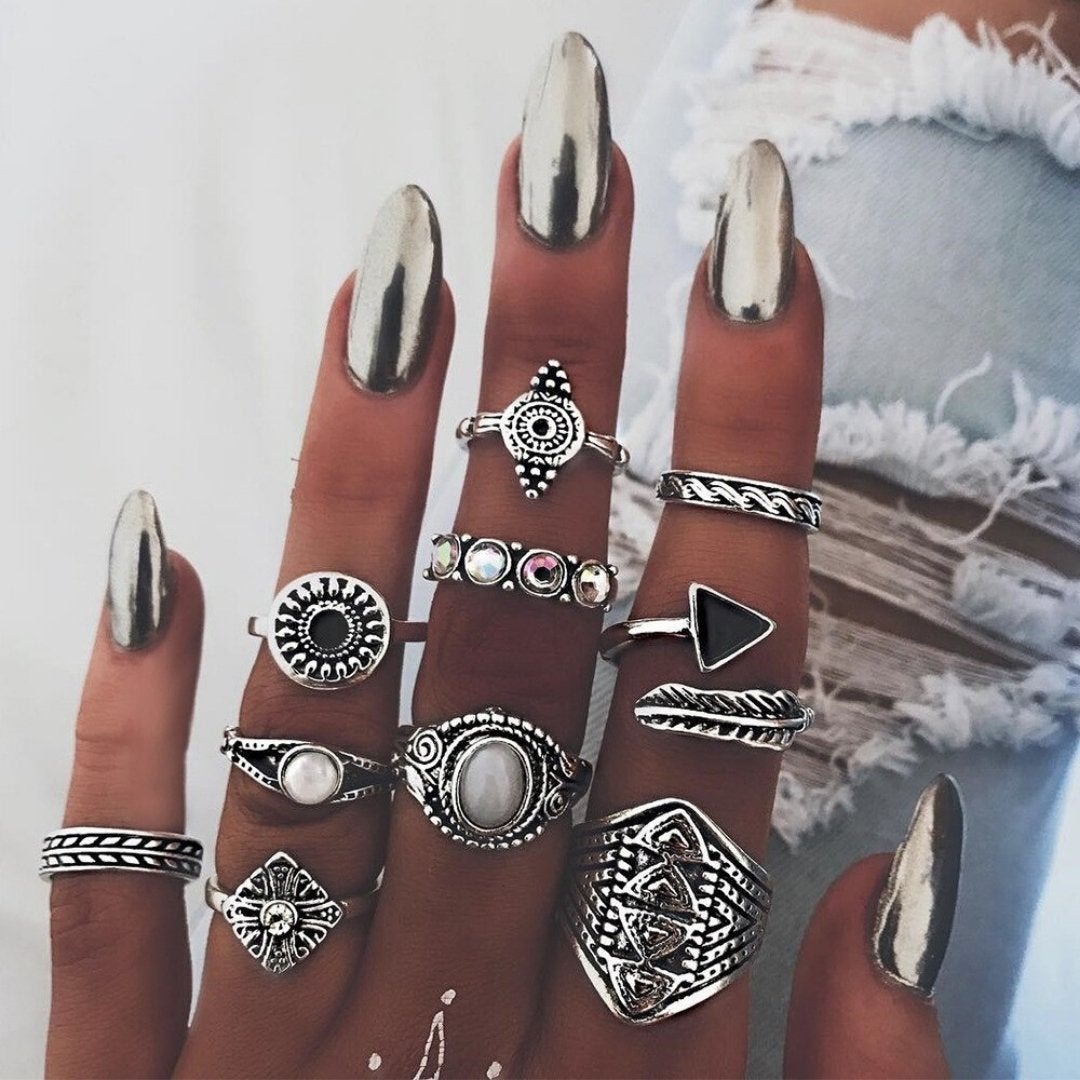 Exclusive Set of 8 to 12 Premium Rings