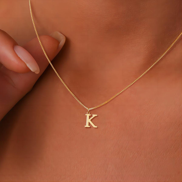 Necklace with Initials from Love Letters