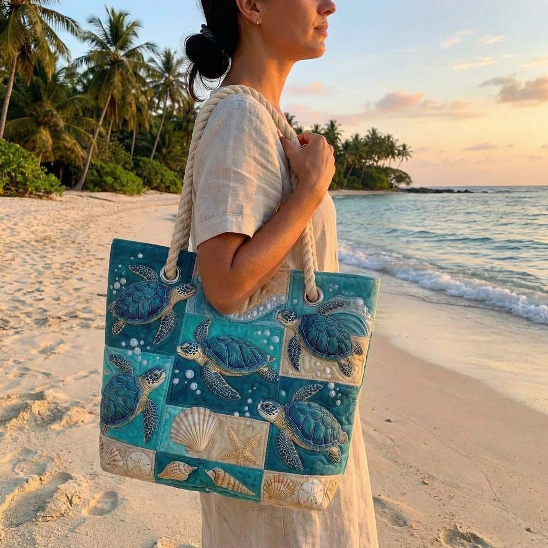 Padded Beach Bag Turtle Bay