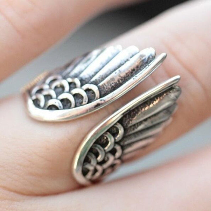 Adjustible Angel Ring in 925 Sterling Silver