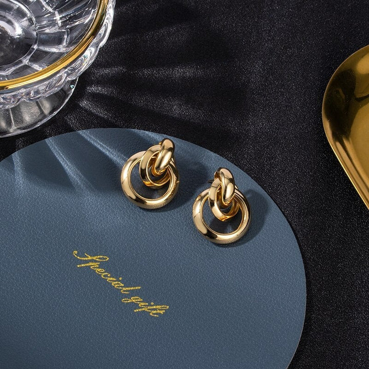 Elegant Gold Earrings