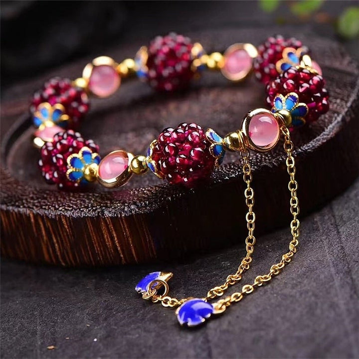 Berry Bracelet in Natural Stone