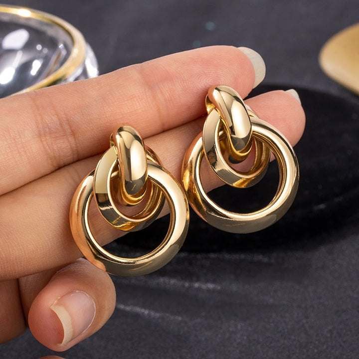 Elegant Gold Earrings