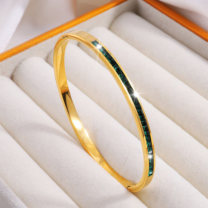 Celesté Viride Bracelet | Gold