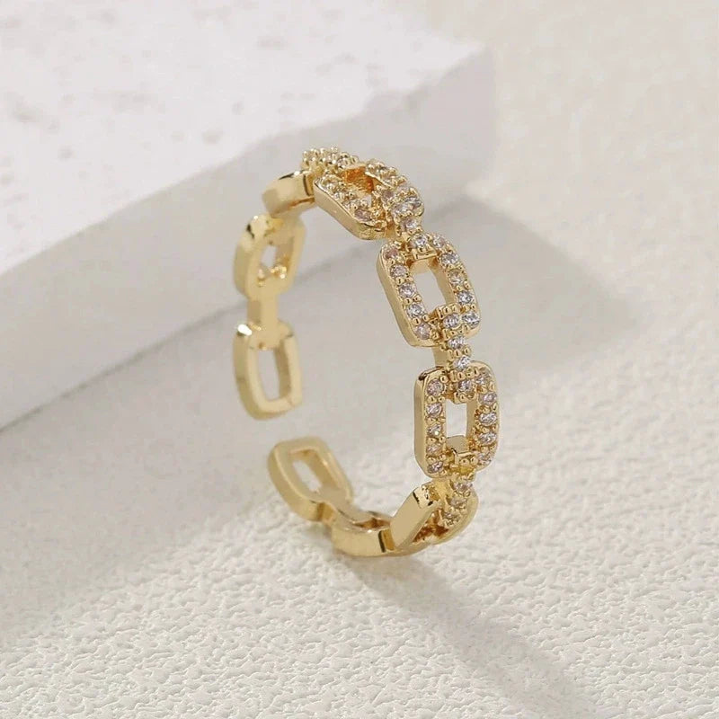 Zircon Open Chain Rings