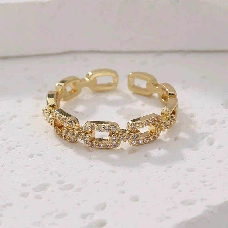 Zircon Open Chain Rings