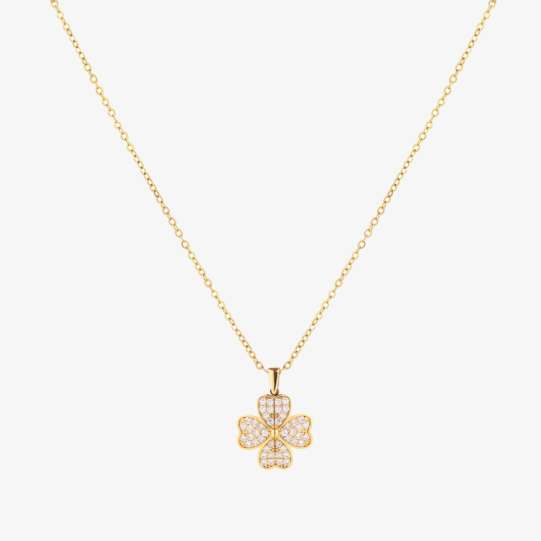 Heart Bloom Necklace | Gold