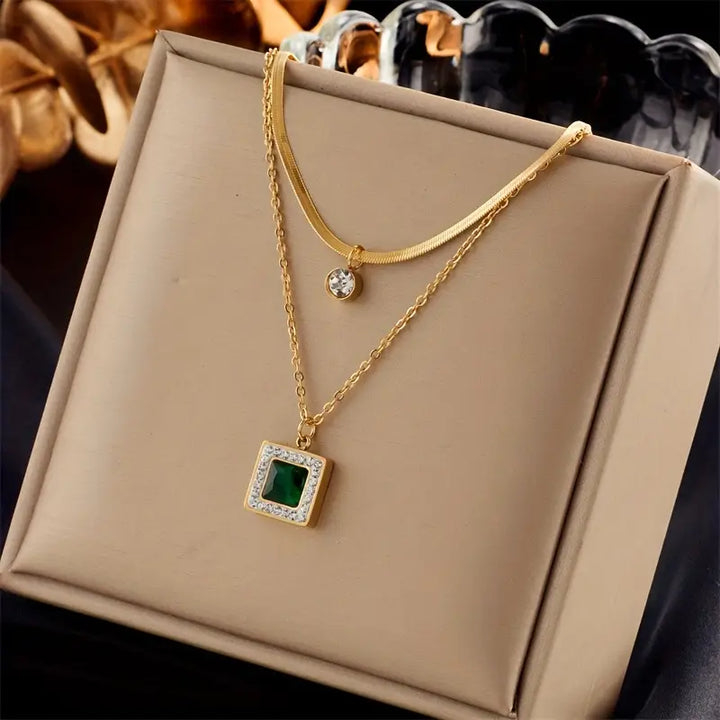 Tirena Valeure Necklace | Gold