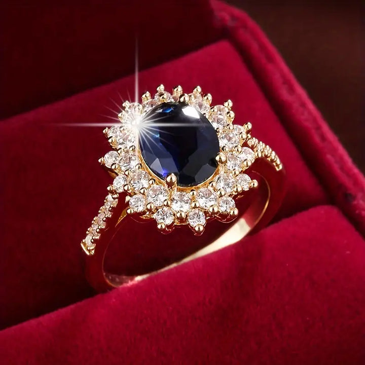 Vionne Saphirae Ring | White Gold