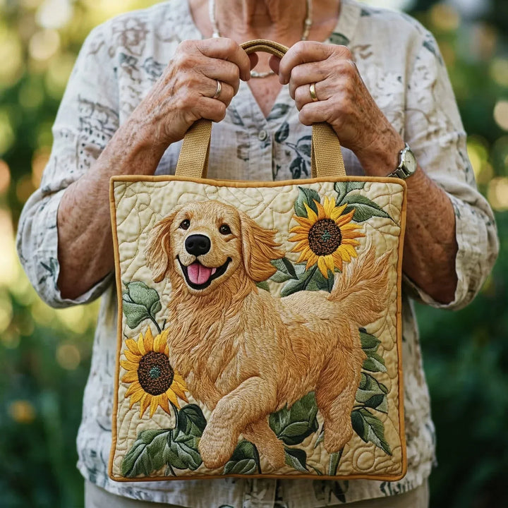 Artisanal Tote Bag - Golden Retriever