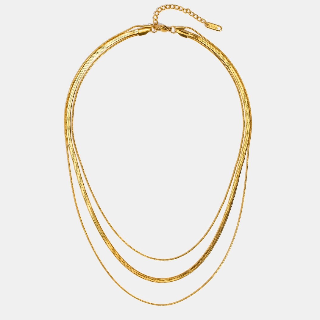 Muli-Layered Gold Necklace