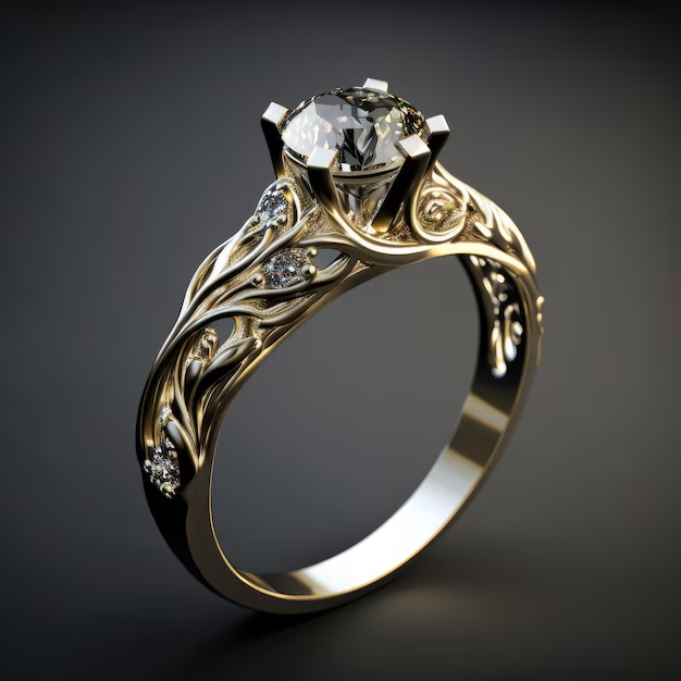 Exquisite Zirconia Ring with an Exotic Flair
