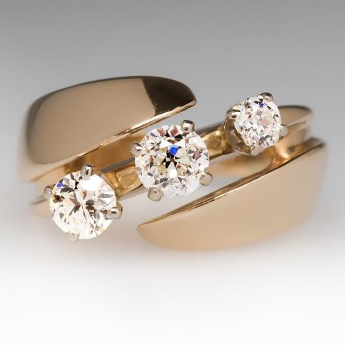 Vintaje Zirconia Open Ring