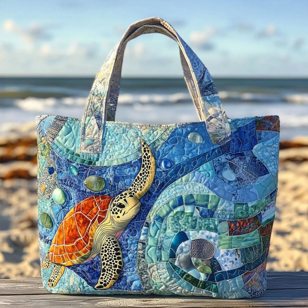 HANDMADE BAG - TURTLE LIFE