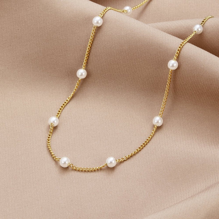 Nurae Necklace with Pearl