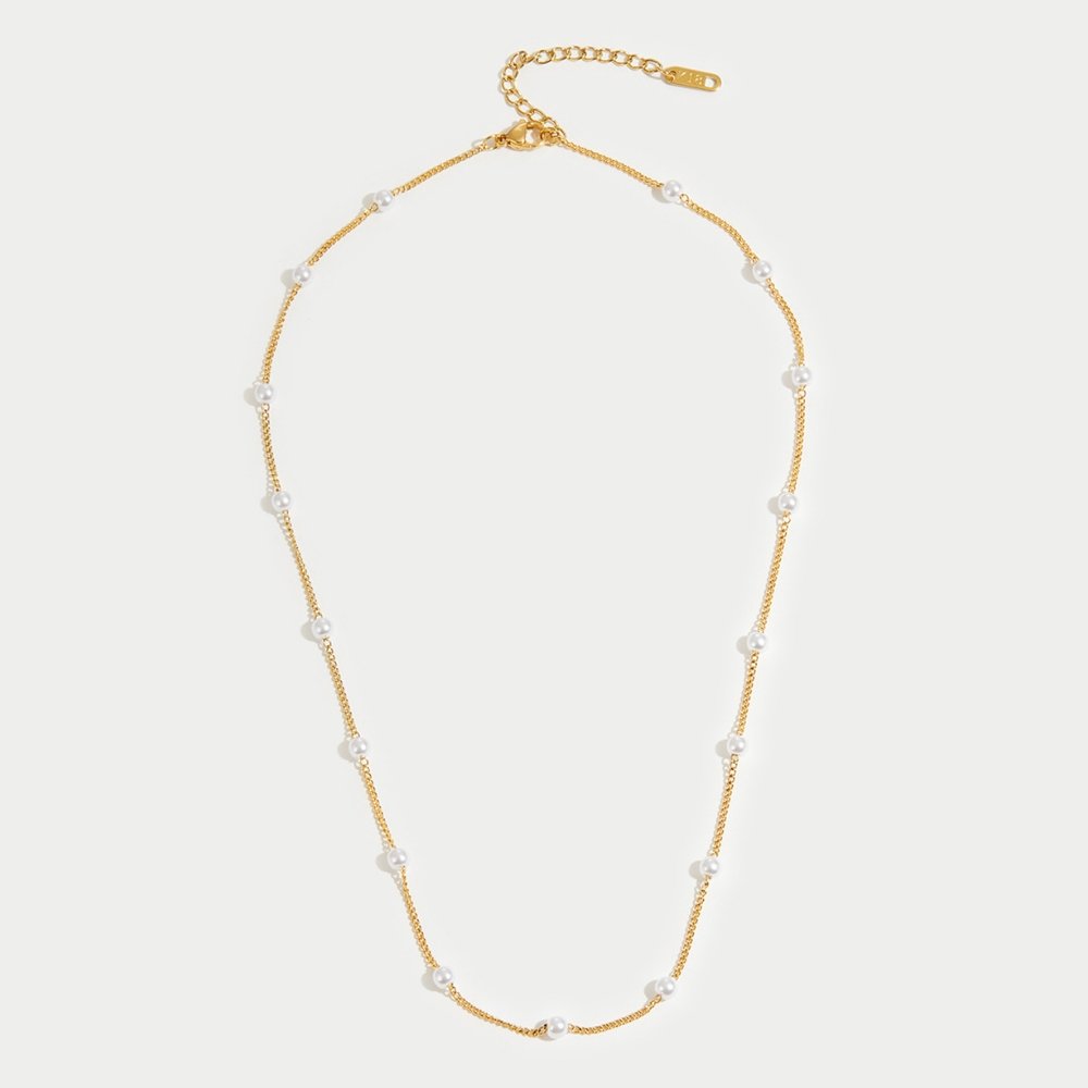 Nurae Necklace with Pearl