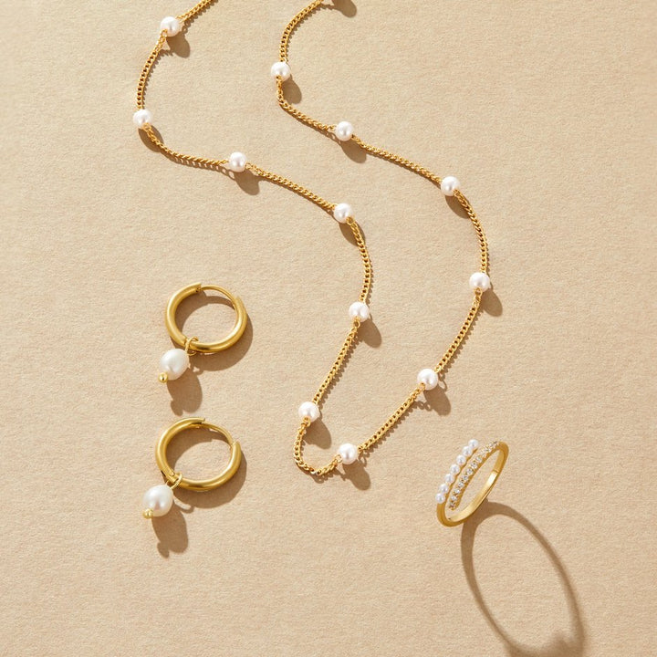 Nurae Necklace with Pearl
