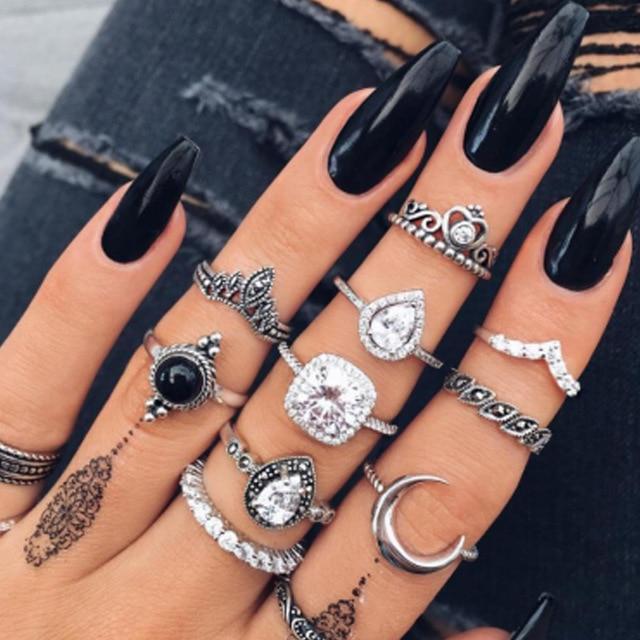 Unike Premium Pack of 8 to 12 Rings